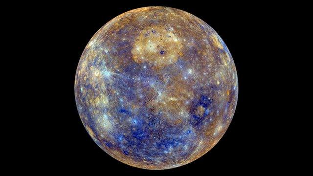 Map of Mercury