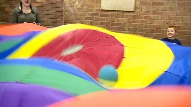 Children at playgroup