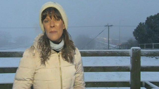 Jenny Hill in Huddersfield, overlooking the M62