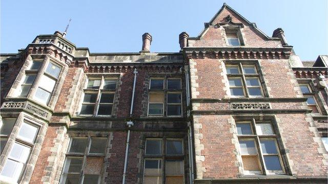 Part of the Edwardian wing of the former Jessop Hospital