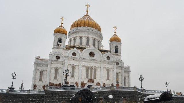 Moscow Cathedral of Christ the Saviour - file pic