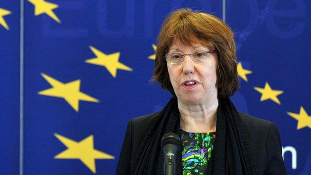 Catherine Ashton, head of EEAS