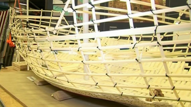 Model of ship