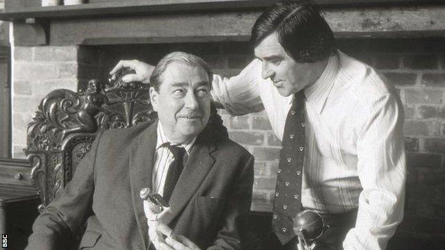 John Arlott and Fred Trueman