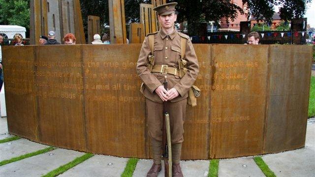 Gheluvelt Park memorial