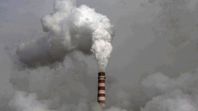 Coal fired station in China