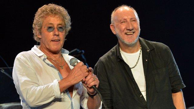 Townshend and Daltrey