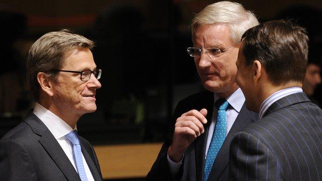 EU foreign ministers in Luxembourg, 25 Jun 13