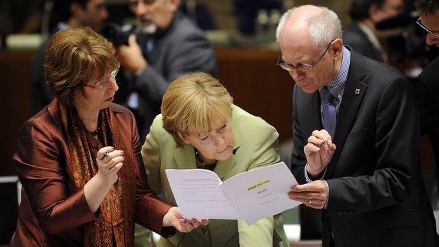 EU leaders at Brussels summit, 28 Jun 13