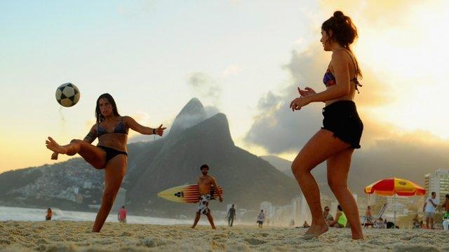 Ipanema Beach in Rio