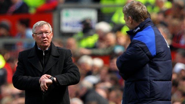 Sir Alex Ferguson (left) and David Moyes