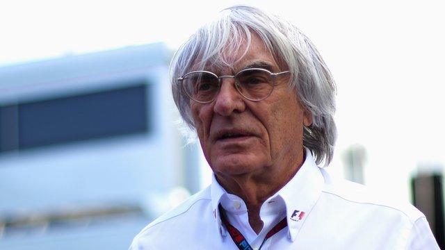 Bernie Ecclestone - file pic