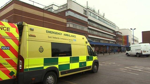 Exterior view of Kettering General Hospital