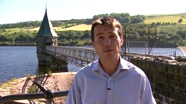 Hywel Griffith at Pontsticill Reservoir