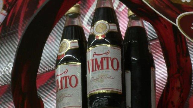 Vimto bottles