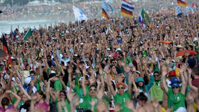 Rio de Janeiro worshippers