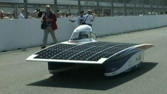 Solar powered car