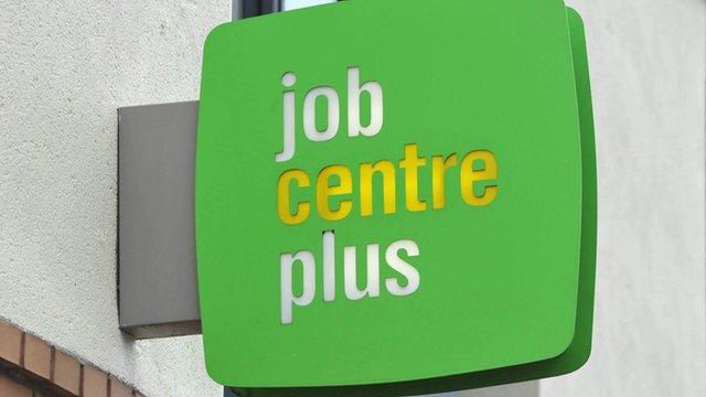 Job centre sign