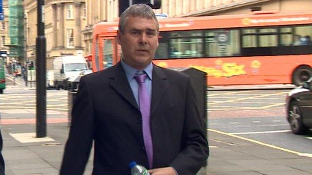 Barry Rogerson at Newcastle Magistrates' Court