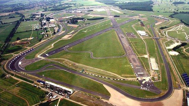 Silverstone racing circuit