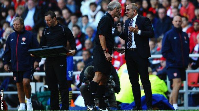 Martin Atkinson and Paolo Di Canio