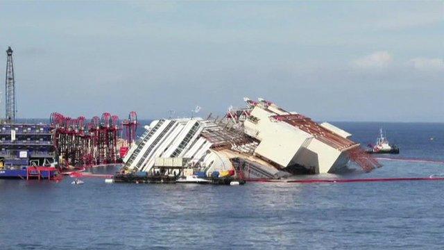 The Costa Concordia