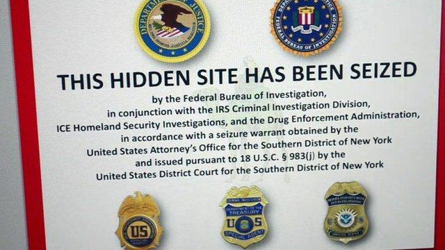 FBI notice on website