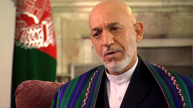 President Hamid Karzai