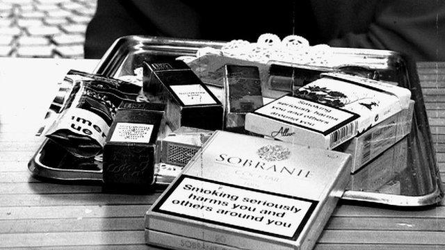 French cigarette packets