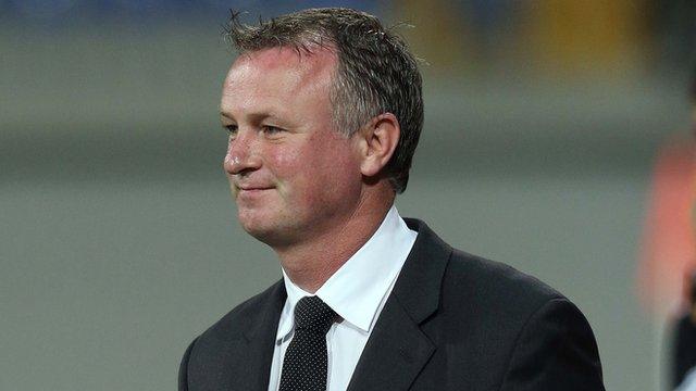 Michael O'Neill's Northern Ireland team lost 2-0 in Azerbaijan