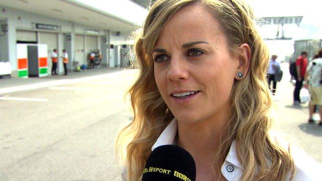 Williams reserve driver Susie Wolff discusses the death of Maria De Villota