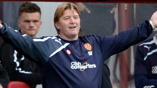 Motherwell manager Stuart McCall