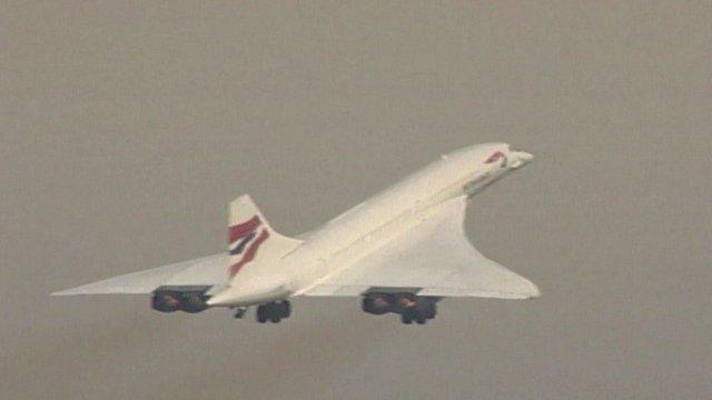 Concorde taking off