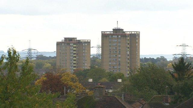 Oxford tower blocks