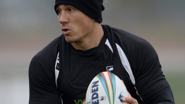 New Zealand's Sonny Bill Williams