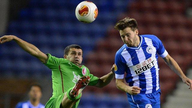 Wigan v Rubin Kazan