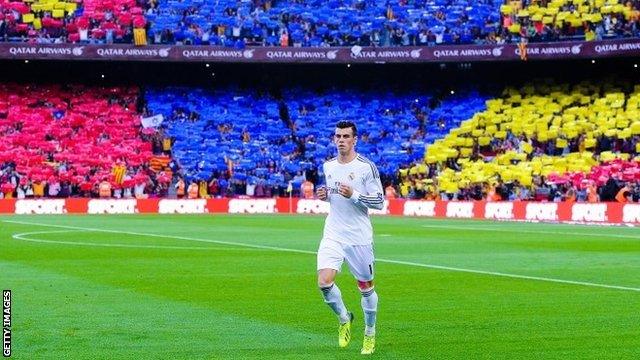 Real Madrid forward Gareth Bale