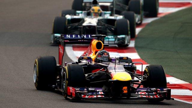 Sebastian Vettel dominates the Indian Grand Prix to win a fourth consecutive world championship