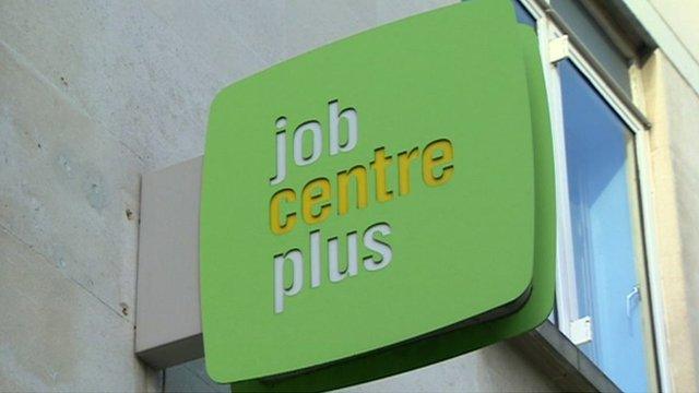 Job Centre sign