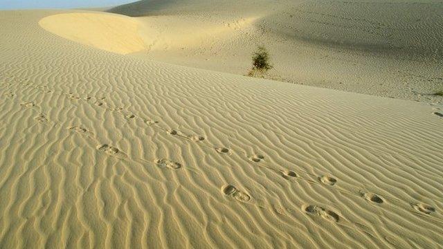 Sahara desert in Mali