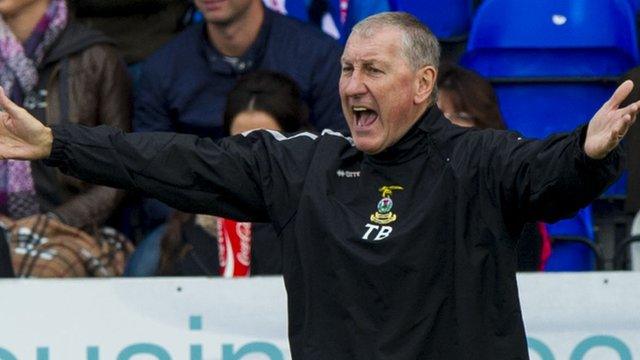 Inverness Caledonian Thistle manager Terry Butcher