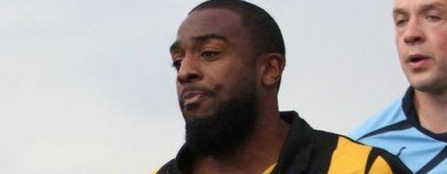 Southport striker Nathan Ellington