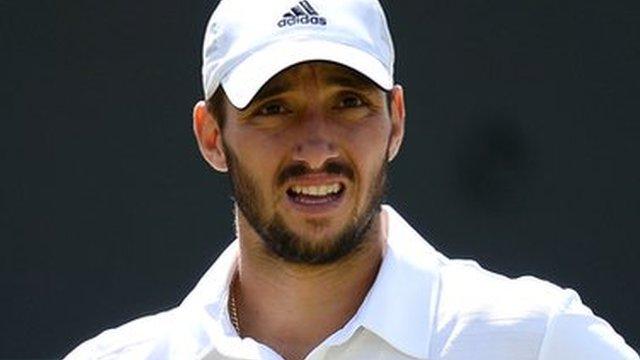 Viktor Troicki at Wimbledon