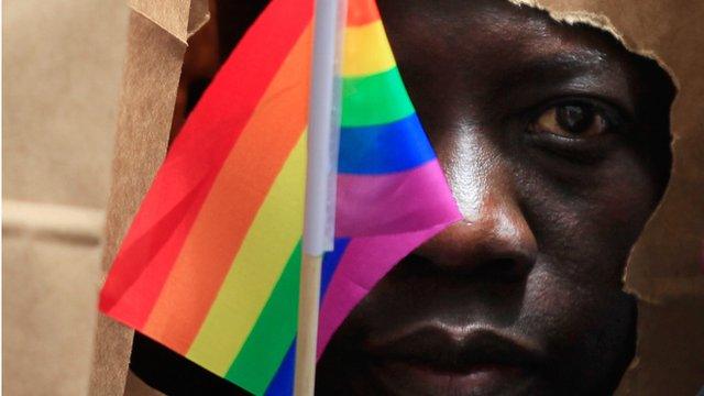 African gay rights campaigner in US, 8 Jun 13