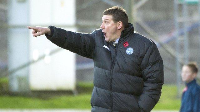 St Johnstone manager Tommy Wright