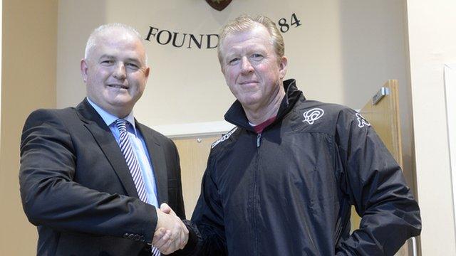 Chris Evans with Steve McClaren