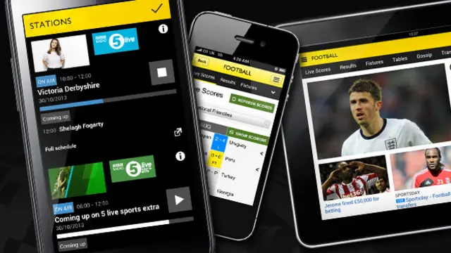 BBC Sport apps