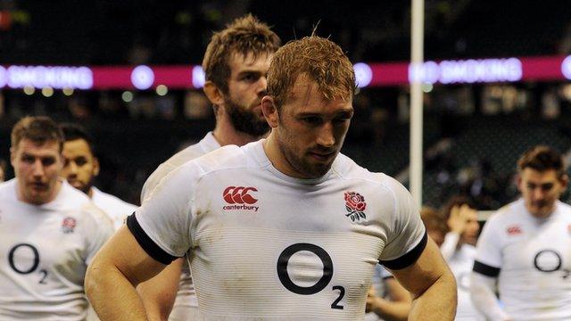 Chris Robshaw trudge England v New Zealand