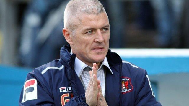 Carlisle United manager Graham Kavanagh