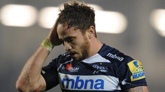 Sale Shark fly-half Danny Cipriani